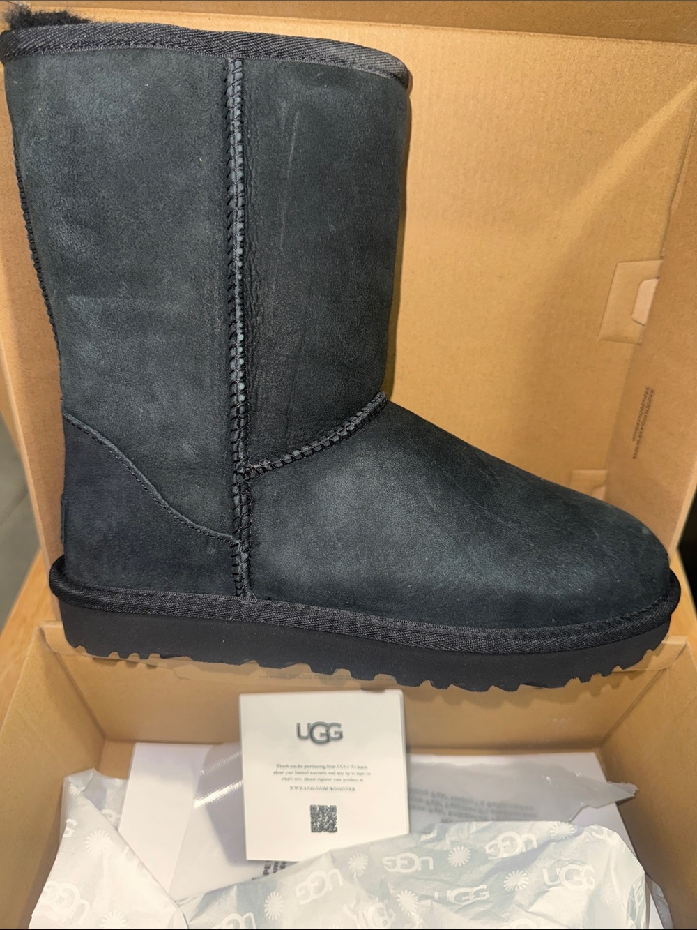 UGG Classic Short II Boot - Black